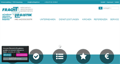Desktop Screenshot of frachtlogistik.de